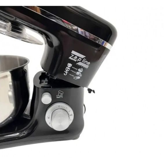 Тістоміс 3в1 Zepline ZP-9832 3500 Вт з чашею 5л з нержавіючої сталі чорний (47627-ZP-9832_2448) | Зображення 5