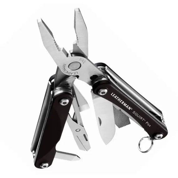 Мультитул Leatherman Squirt PS4 BLACK Инструмент мультитул Мультитул армейский Мультиинструмент | Зображення 2