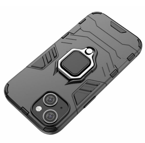 Чохол бампер Primolux Ring Armor для Apple iPhone 15 - Black | Зображення 3