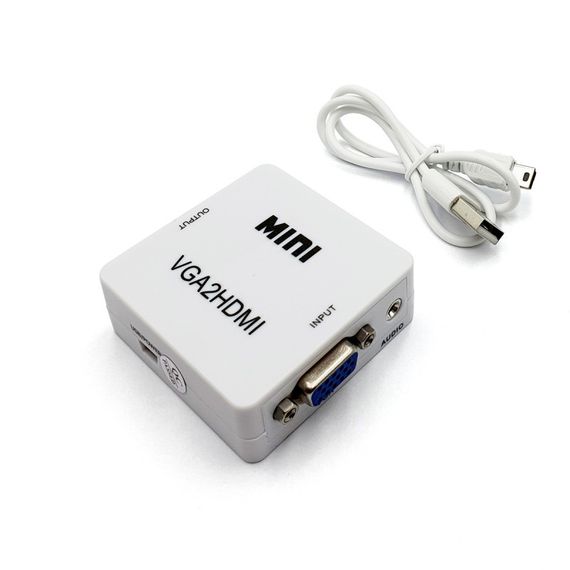 Конвертер VGA на HDMI+AV