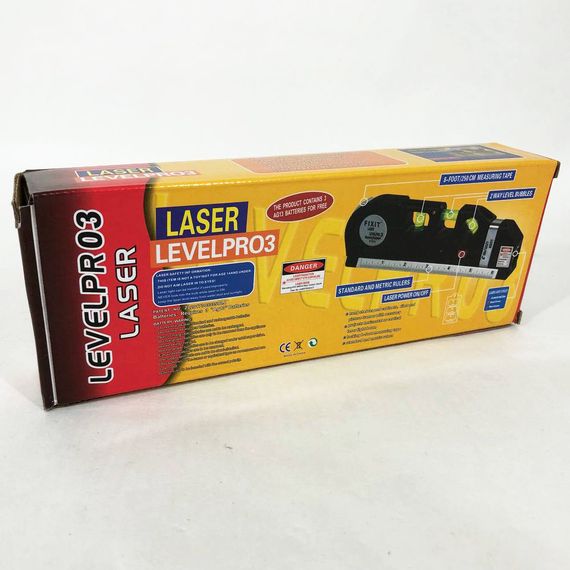 Лазерний рівень Laser Level Pro 3 з RD-840 вбудованою рулеткою | Зображення 1