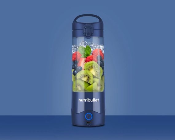 Фітнес-блендер акумуляторний Nutribullet NBP003NBL 100 Вт синій | Зображення 4
