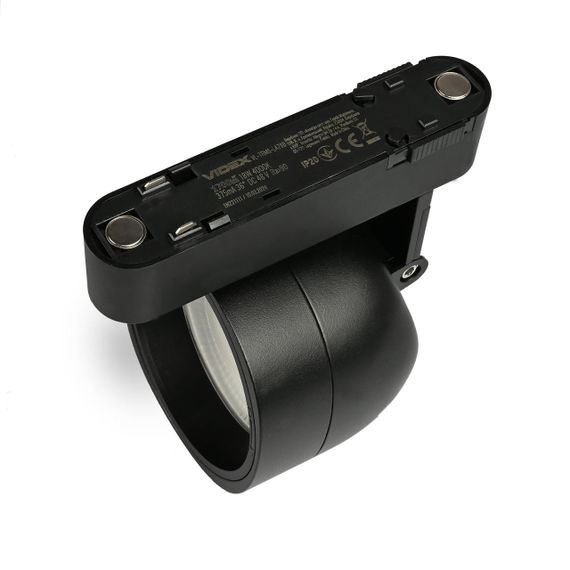 Світильник МАГНІТНИЙ трековий VIDEX LA78B 18W 4000K 48V Black | Зображення 6