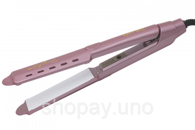 Праска - випрямляч для волосся Gemei GM-2957 Плойка з керамічним покриттям