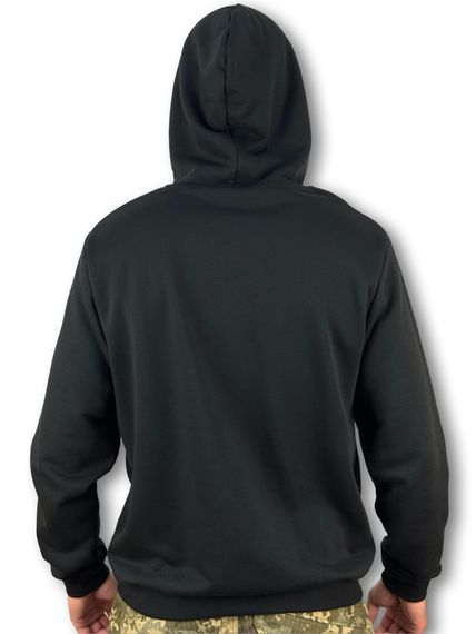 Чорна ХУДІ з принтом AGYSHJALM 2 Розмір XXL | Зображення 2