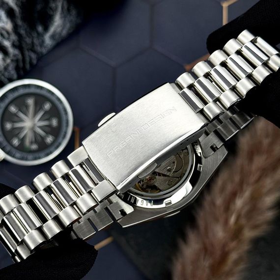 Чоловічий годинник Pagani Design PD-1752 Silver-Green | Зображення 6