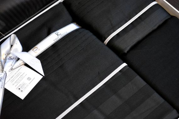 Комплект постільної білизни First Choice Deluxe Satin 200х220 Modalife Black | Зображення 2