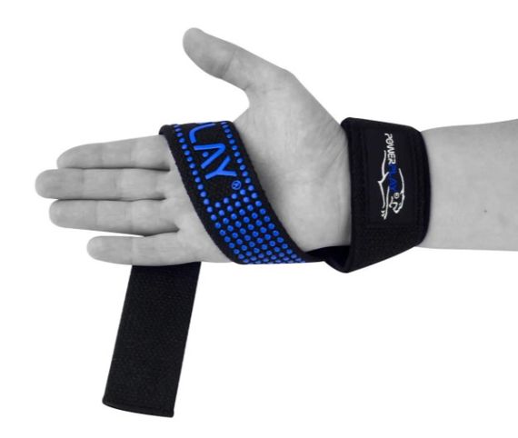 Лямки для тяги PowerPlay 7064 Чорно-Сині (PP_7064_Black/Blue) | Зображення 3