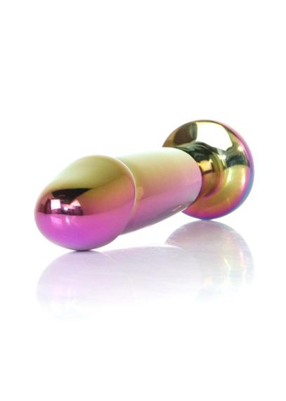 Анальная пробка - Jewellery Multicolour Penis Plug Clear M Sex Aura | Зображення 2