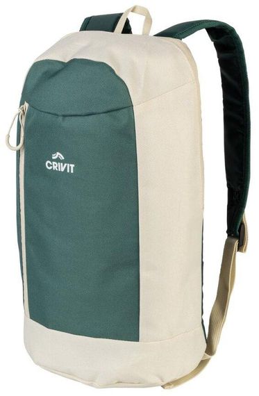 Невеликий міський рюкзак 10L Crivit Mini бежевий із зеленим | Зображення 2