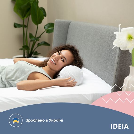 Подушка валик NORDIC COMFORT IDEIA 15х40 см з повітропроникною вставкою біла (8-34691*001) | Зображення 7