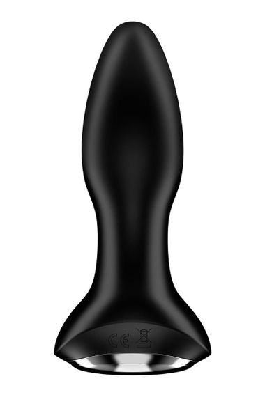 Анальна смарт вібропробка із перлинним масажем Satisfyer Rotator Plug 2+, Чорний | Зображення 6