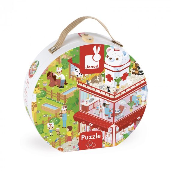 Пазл Janod Ветеринарная клиника 36 эл. J02776 (J02776)