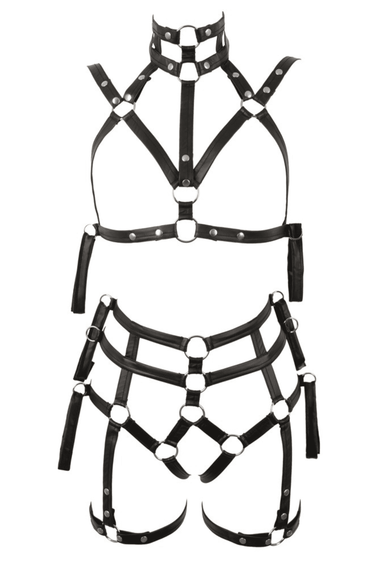 Набір для бондажу Bad Kitty Bondage Set 2492962 Чорний S/M | Зображення 3