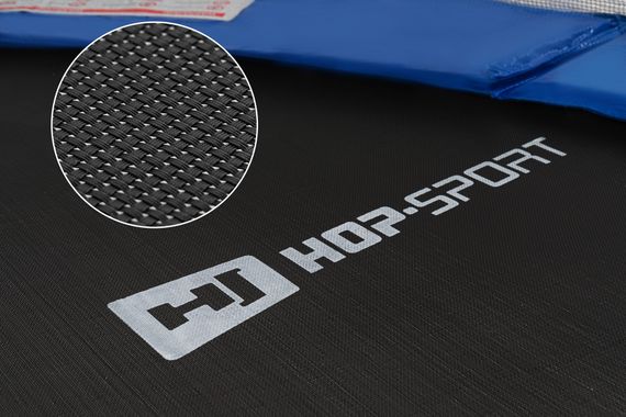 Батут Hop-Sport 14ft (427см) чорно-синій з внутрішньою сіткою | Зображення 7
