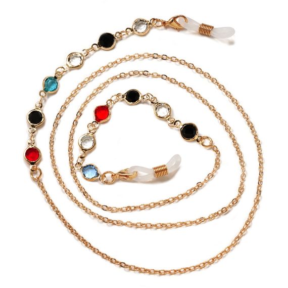Ланцюжок для окулярів Colorful stones 10270 75 см | Зображення 1