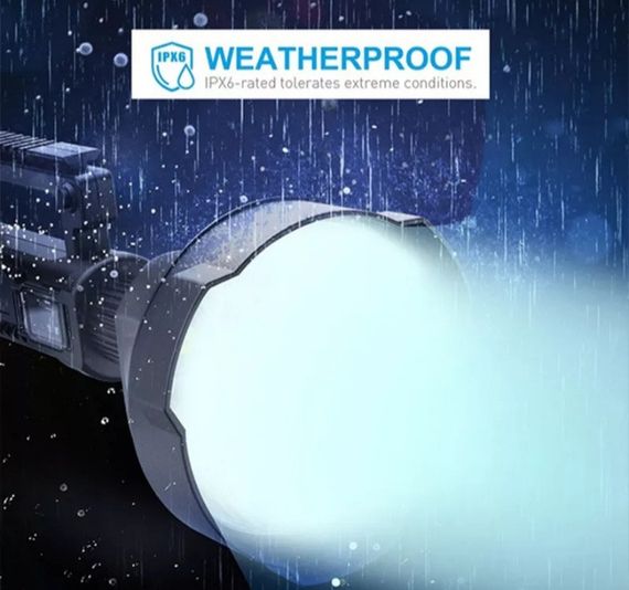 Потужний ліхтар МОНСТРР Led ліхтарик вуличний портативний 2 в 1 | Зображення 8