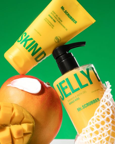 Гель для душу Mr. Scrubber Jelly Bubbles Mango King (500 ml) | Зображення 1