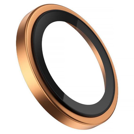 Захисне скло BlueO Metal на камеру для Apple iPhone 17 Pro / 17 Pro Max Помаранчевий / Orange | Зображення 1