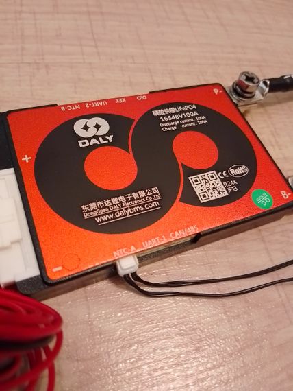 Смарт БМС Smart Bms для LiFePO4 16s 48v 100a lite | Зображення 4
