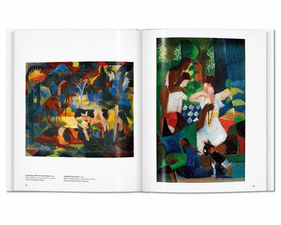 Август Макке книги про життя великих художників Macke - Taschen Подарункові книги про мистецтво | Зображення 2