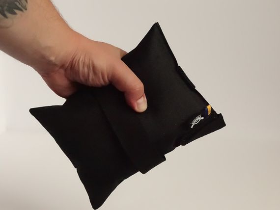 Подушка для стрільби під приклад прямокутний 150 на 190 мм чорний