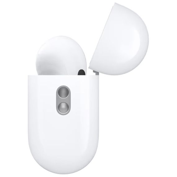 Бездротові TWS навушники Airpods Pro 2 ANC USB-C Wireless Charging Case for Apple (A) White | Зображення 2