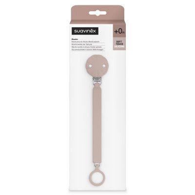 Клипса для пустышек Suavinex Wonder светло-розовая (402547) | Зображення 4