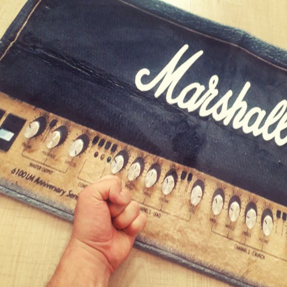 Килимок електрогітара Marshall килим 80*50 см | Зображення 2
