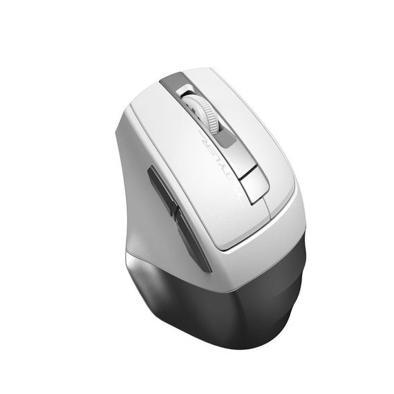 Миша бездротова безшумна A4Tech Fstyler FG35S (Silver), USB, колір білий+сірий | Зображення 7