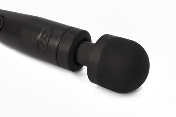 Вібромасажер DOXY Die Cast 3 Matt Black, дуже потужний, живлення 220В, металевий корпус | Зображення 3