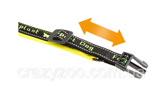 Нашийник для собак Ferplast Sport Dog C25/65 нейлон жовтий 2.5х55-65 см 78004228 | Зображення 4