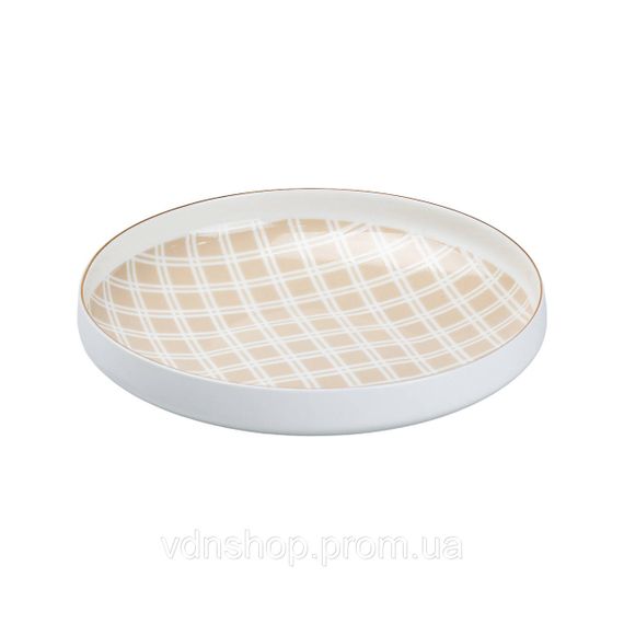 Столовый сервиз на 6 персон фарфоровый розовый HP23414 | Зображення 2