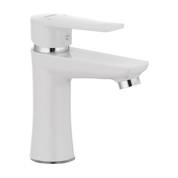 Змішувач для умивальника PLAMIX Oscar-001 білий (PM0022)