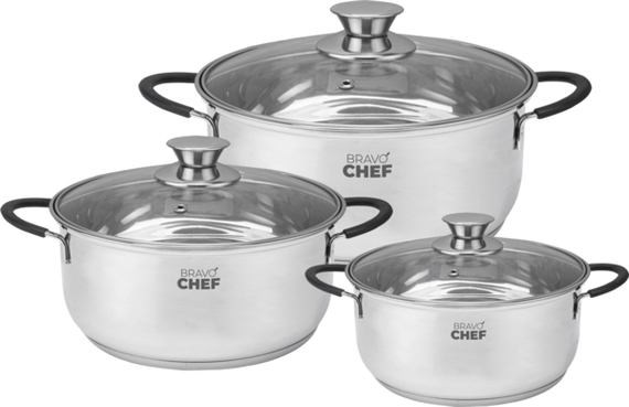 Набір посуду Bravo Chef Safran (6 предметів)
