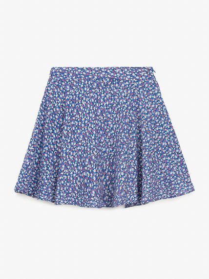 Спідниця з візерунком для дівчинки Aura Style 5014 122 см Синій shop (2000999566820) | Зображення 2