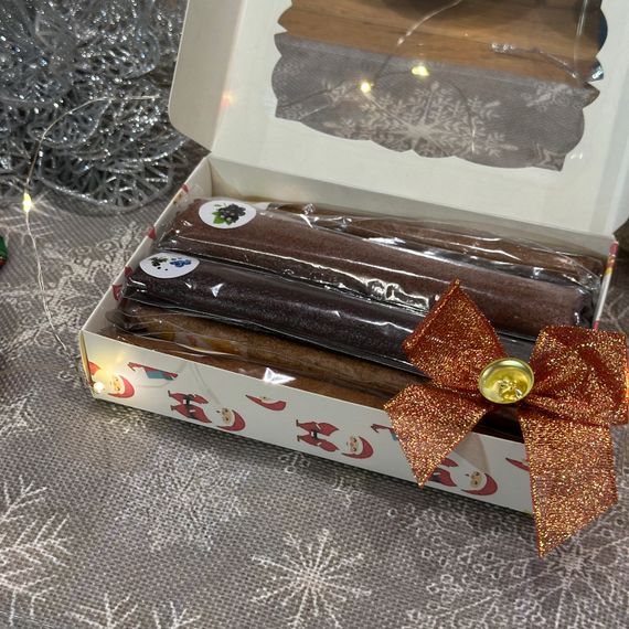 Подарунковий набір пастили “Санта дарує смакоту”, 8 смаків, 150 г | Зображення 1