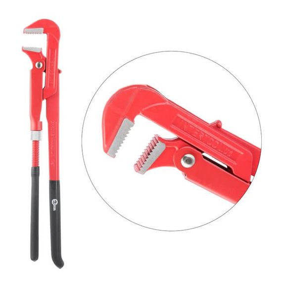 Ключ трубний 1.5" 90° INTERTOOL HT-0188 | Зображення 1