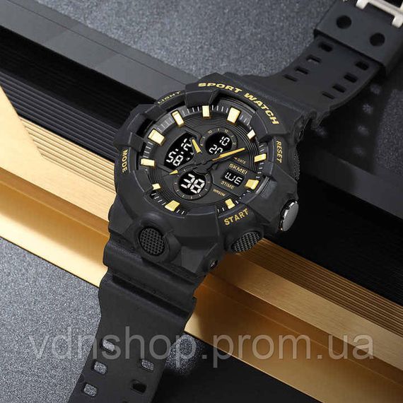 Чоловічі годинники з офіційною гарантією SKMEI, Нові командирські годинники Водонепроникні UF-14 | Зображення 1