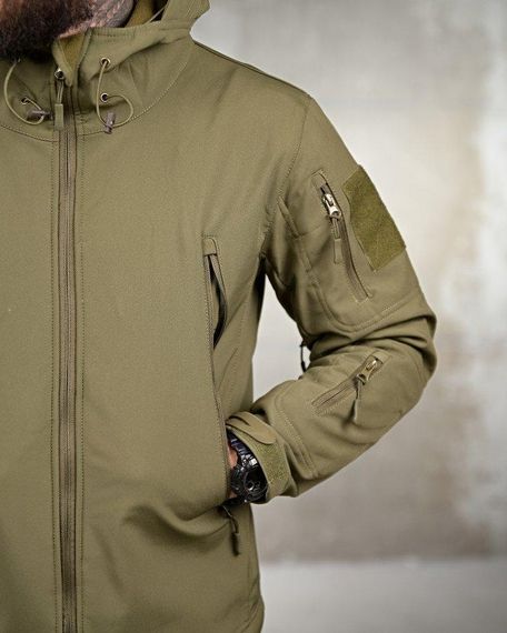 Тактичний костюм софтшов softshell олива ВТ7949 | Зображення 4