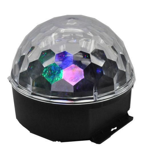 Світлодіодний диско шар Led Party Light Magic Ball RGB кольорова музика з пультом ДУ | Зображення 4