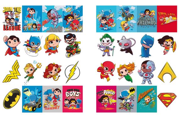 Розмальовка зі стікерами LCB40 "Super Friends" Ideyka | Зображення 2