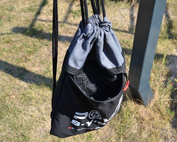 Рюкзак спортивний Power System PS-7011 Gym Sack Alpha Blak/Grey | Зображення 2
