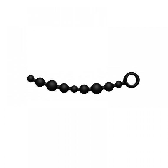 Анальний ланцюжок Joy Division Joyballs anal wave, чорний, 29.8 см sexstyle | Зображення 1