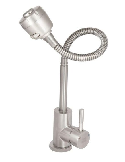 Змішувач для кухні Lidz Aria 015F41, Nickel (k35) LDARI015F41NKS45306 | Зображення 5