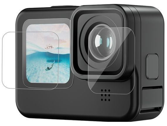 Захисне скло комплект 3 шт для GoPro HERO 10 BeWatch (12203GO10) | Зображення 6