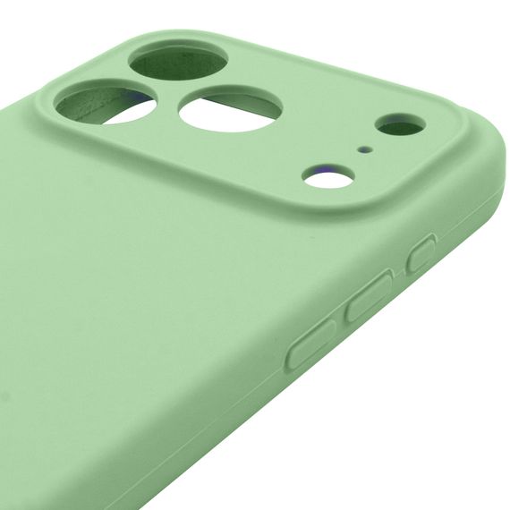 Чохол Silk Full Camera Protective (AA) NO LOGO для Apple iPhone 17 Pro (6.3") Зелений / Pistachio | Зображення 3