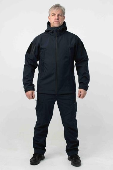 Утеплені Військові штани Soft Shell Military сині | Зображення 3