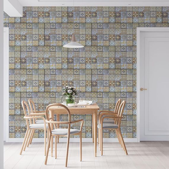 Декоративная ПВХ плитка на 960*480*4мм (D) SW-00001777 | Зображення 2