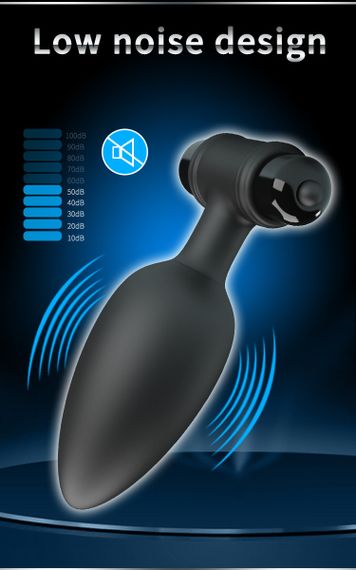 Анальний стимулятор з вібрацією Mr. Play - Super Power Vibrating Anal Plug, BI-040107-MR Sex Aura | Зображення 7